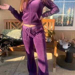 ❌SOLD❌ Juicy Tracksuit 💜
